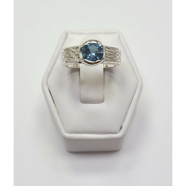 Beautifully delicate Blue Topaz Ring