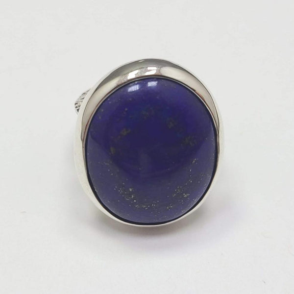 Circular Lapis Ring